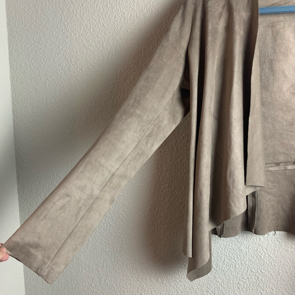 Zara Basic Suede Jacket - image 3